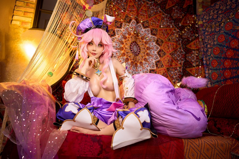Joyce Lin2x Dori Cosplay Genshin Impact 高清写真 48P插图4