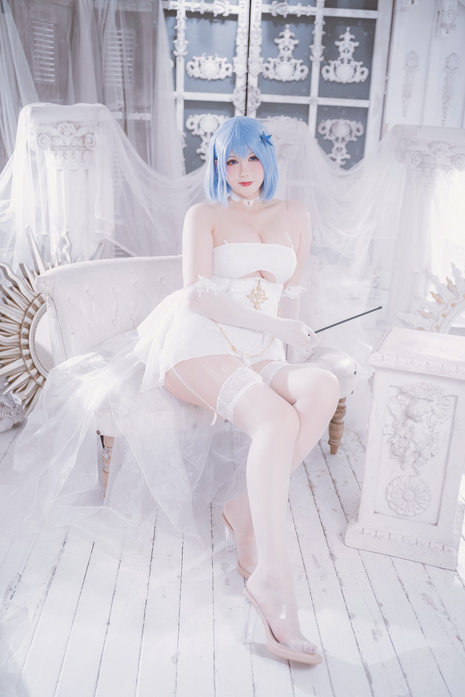 兔胖胖min – 碧蓝航线 恰巴耶夫 Cosplay 写真集（40P-199.7MB）插图1