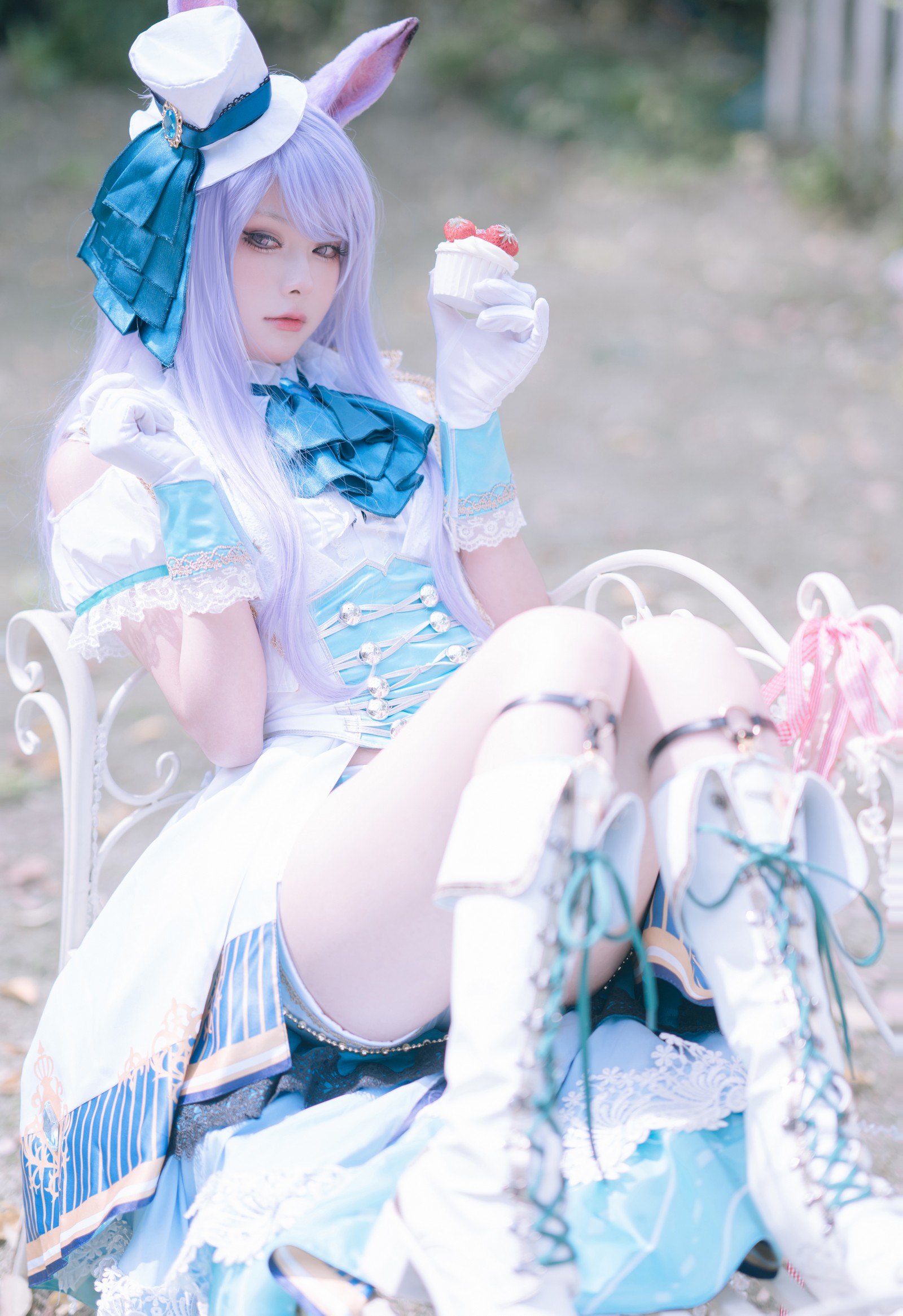 w百合欧皇子w 目白麦昆决胜服写真集 – 赛马娘COS 高清图 [18P-123MB]插图6