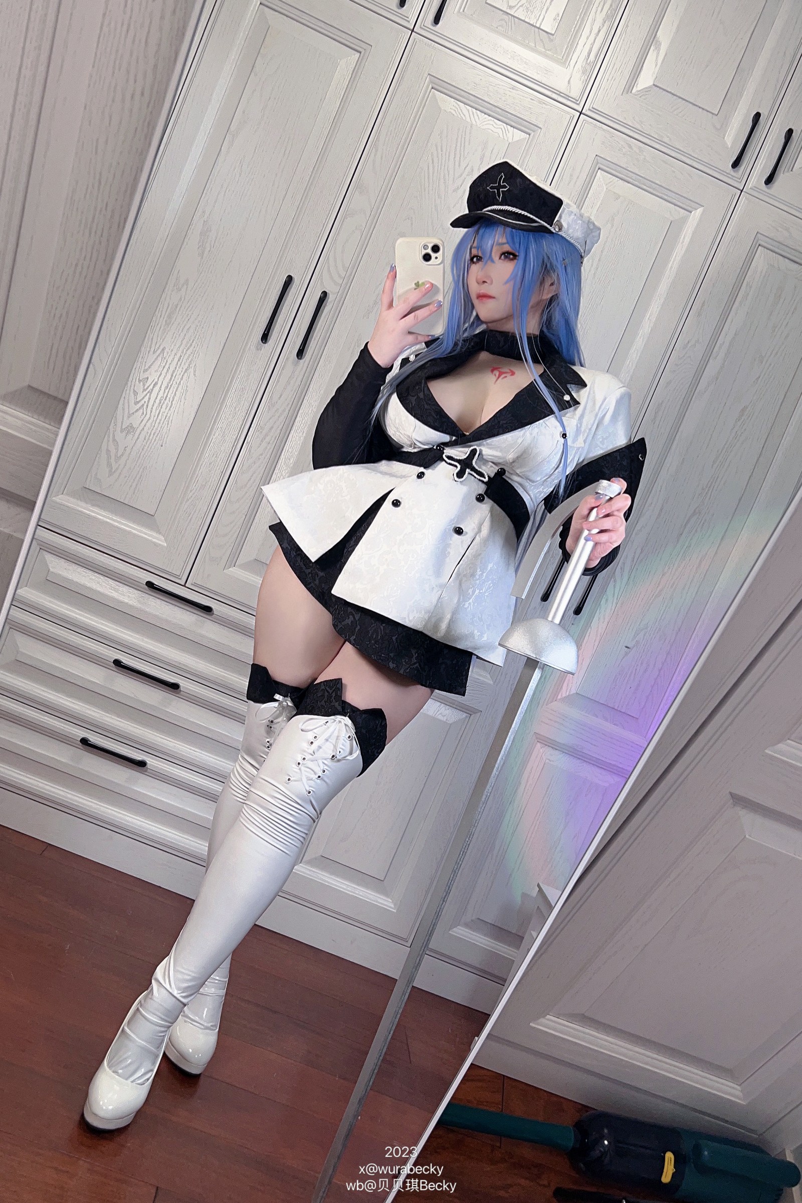 贝贝琪 Becky 艾斯德斯 Cosplay 写真合集｜角色还原高清图集（40P｜258MB）插图8