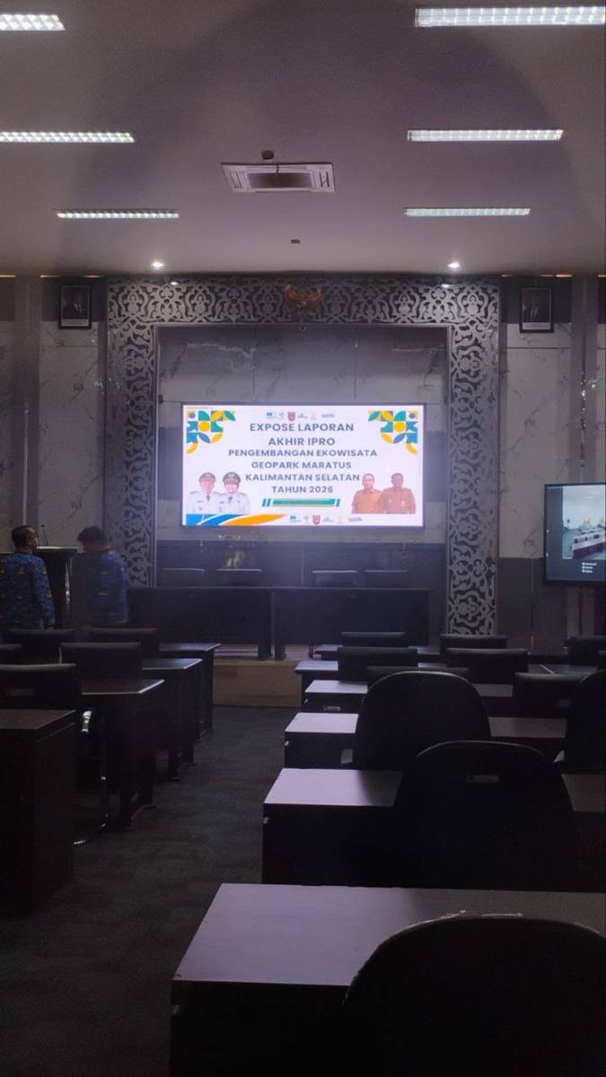 Dokumentasi kegiatan IPRO Geopark Meratus 1