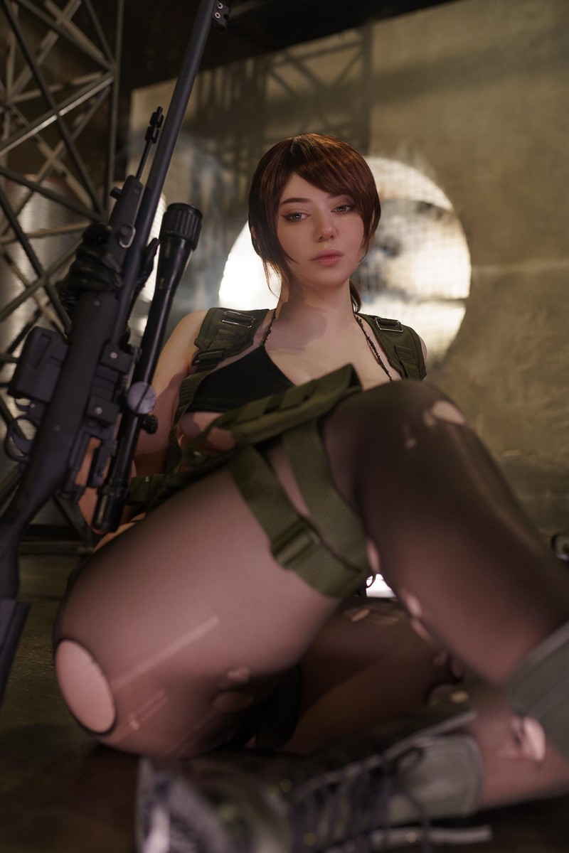 Alina Becker Quiet Cosplay 合金装备 Metal Gear Solid 写真图集【32P-10.9M】插图2