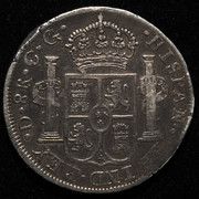 8 reales Fernando VII. Durango 1821. PAS7436