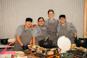 Women chefs and hospitality professionals at the Sip & Savor Grand Tasting
