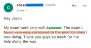 Student Testimonial