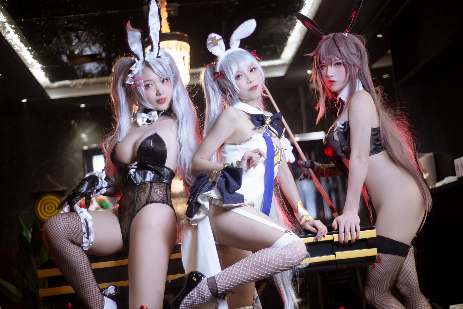 刺青Poi 阿布鲁奇公爵 荷官 Cosplay｜碧蓝航线 角色 写真图集【32P｜174MB】插图5