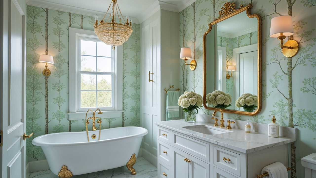 Bathroom Wallpaper