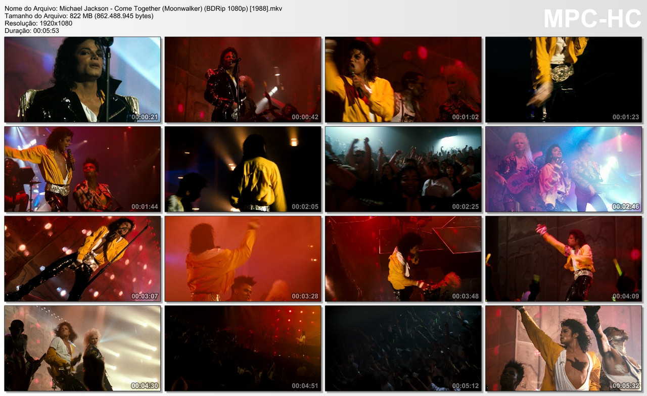 Michael Jackson - Come Together (Moonwalker) (BDRip 1080p) [1988]