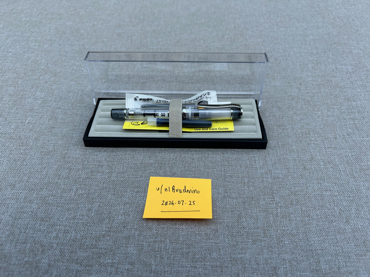 Pilot Prera Clear Black