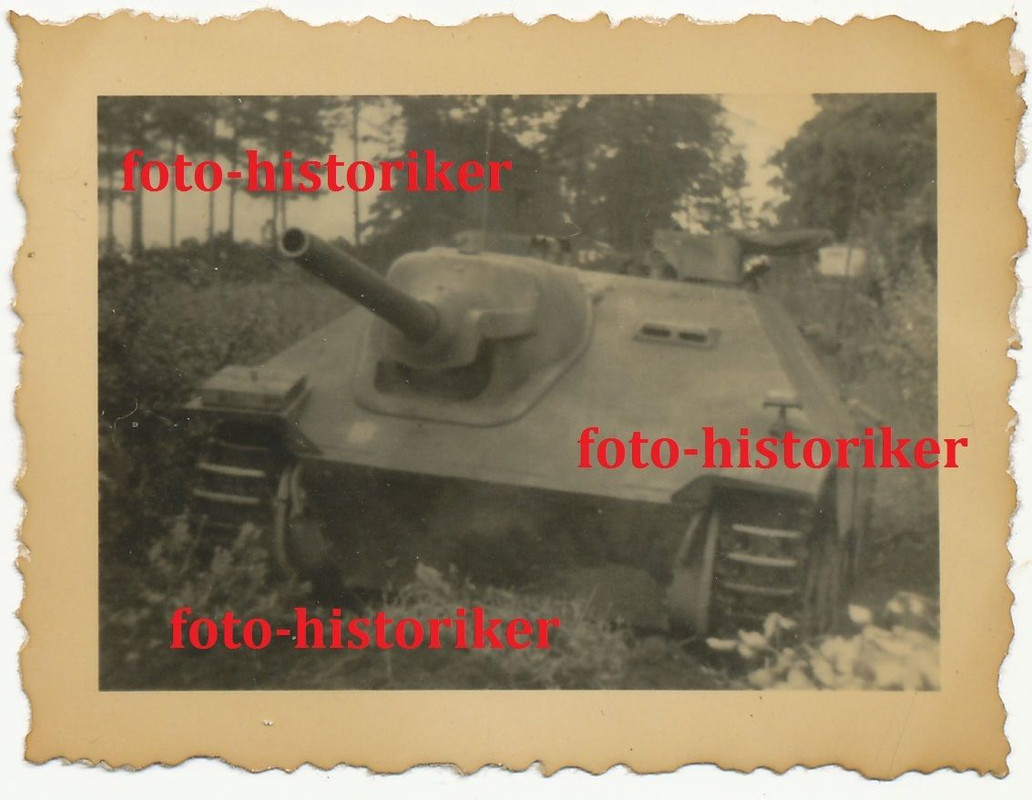 dts. Panzer Jagdpanzer 38 (t) HETZER Kennung Wap