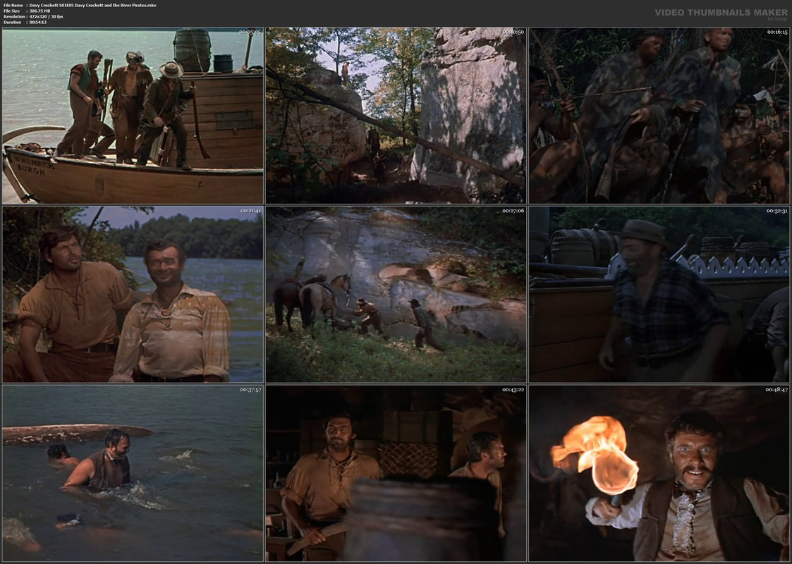 Davy Crockett S01E05 Davy Crockett and the River Pirates.mkv