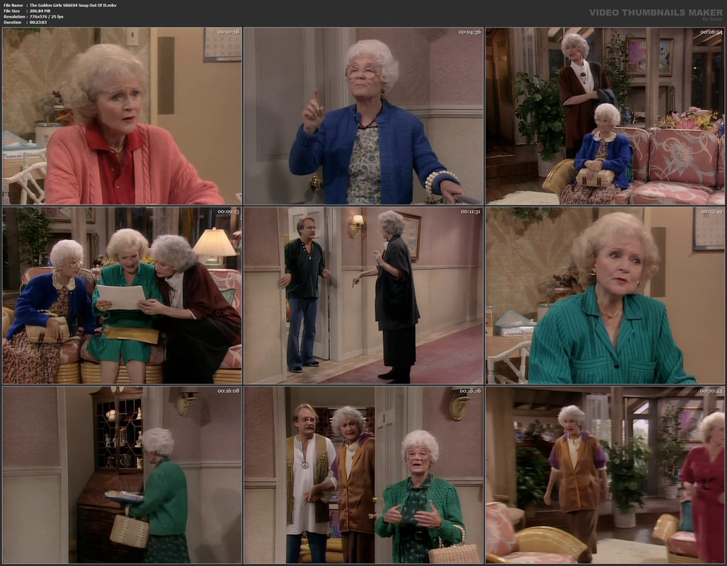 The Golden Girls S06E04 Snap Out Of It.mkv