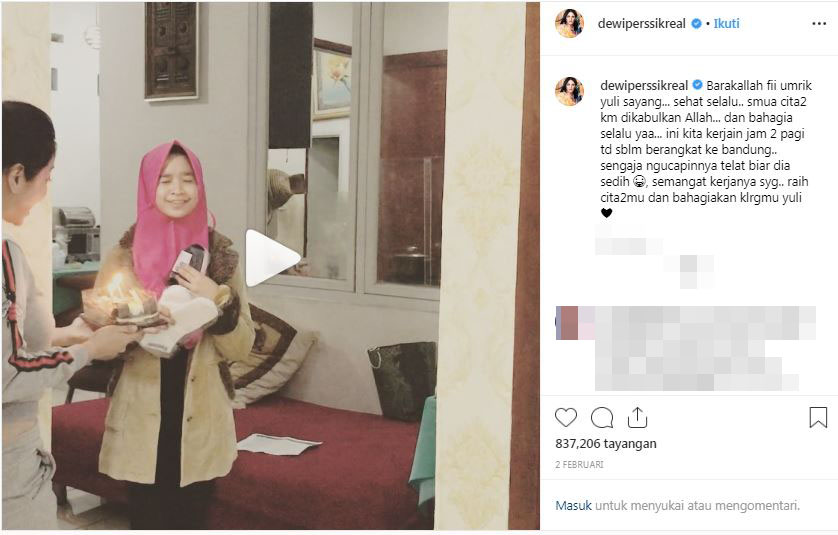 5 Artis ini beri kejutan ulang tahun untuk ART-nya, bikin terharu