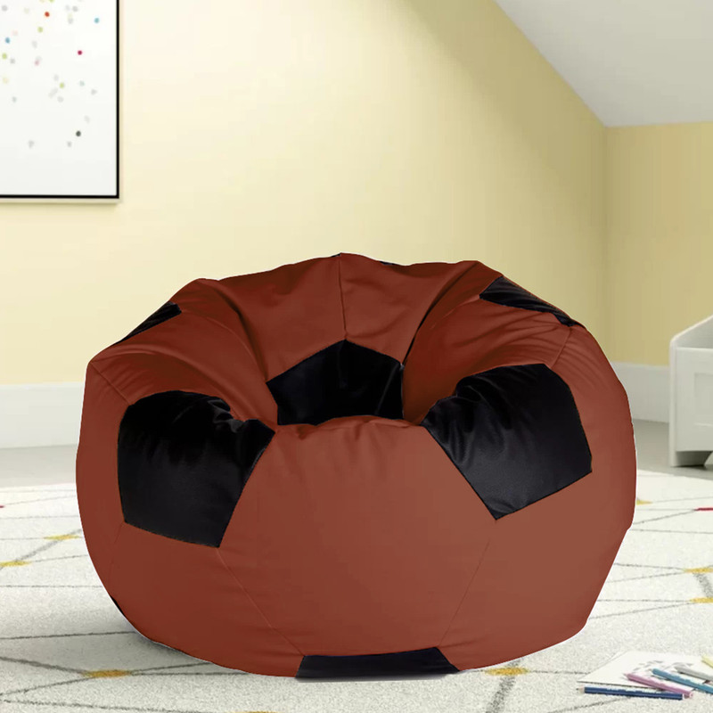 Ample Decor Leatherette Soccer Design Bean Bag Cover without Beans – ASA  College: Florida