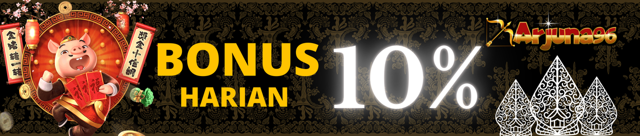 BONUS HARIAN 10% TO 5X