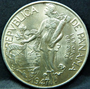 Panamá. 1 balboa. 1947: El largo camino hasta la independencia. P1190342