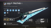 HALF-TRUTHS