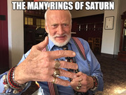 Buzz Aldrin many rings