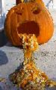 barfing pumpkin