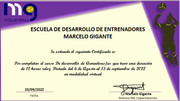 Certificado Curso de Armador