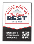 Tri-Cities Best - Vote Daily Through Friday, May 22!