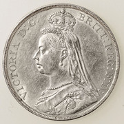 1 corona Reina Victoria. Reino Unido. 1891. Busto del Jubileo de Oro. PAS5615