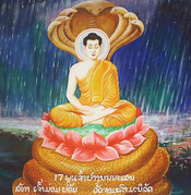 Buddha-auf-Naga