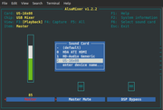 alsamixer