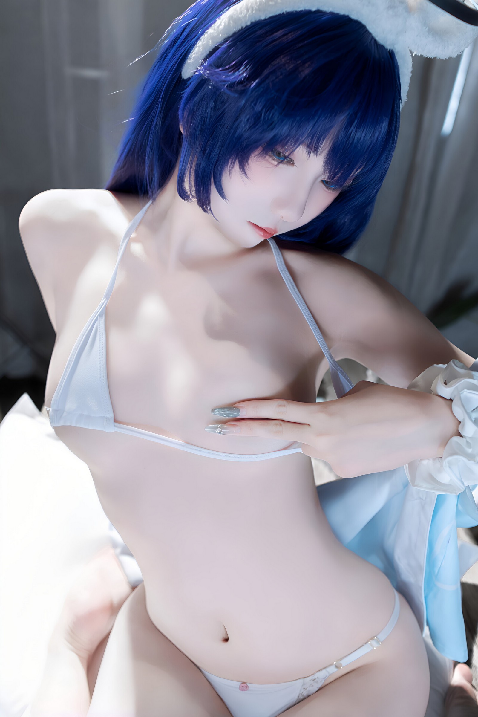 纸悦Etsu_ko《优香睡衣》居家风私人写真｜温柔系图集[35P-209M]插图3