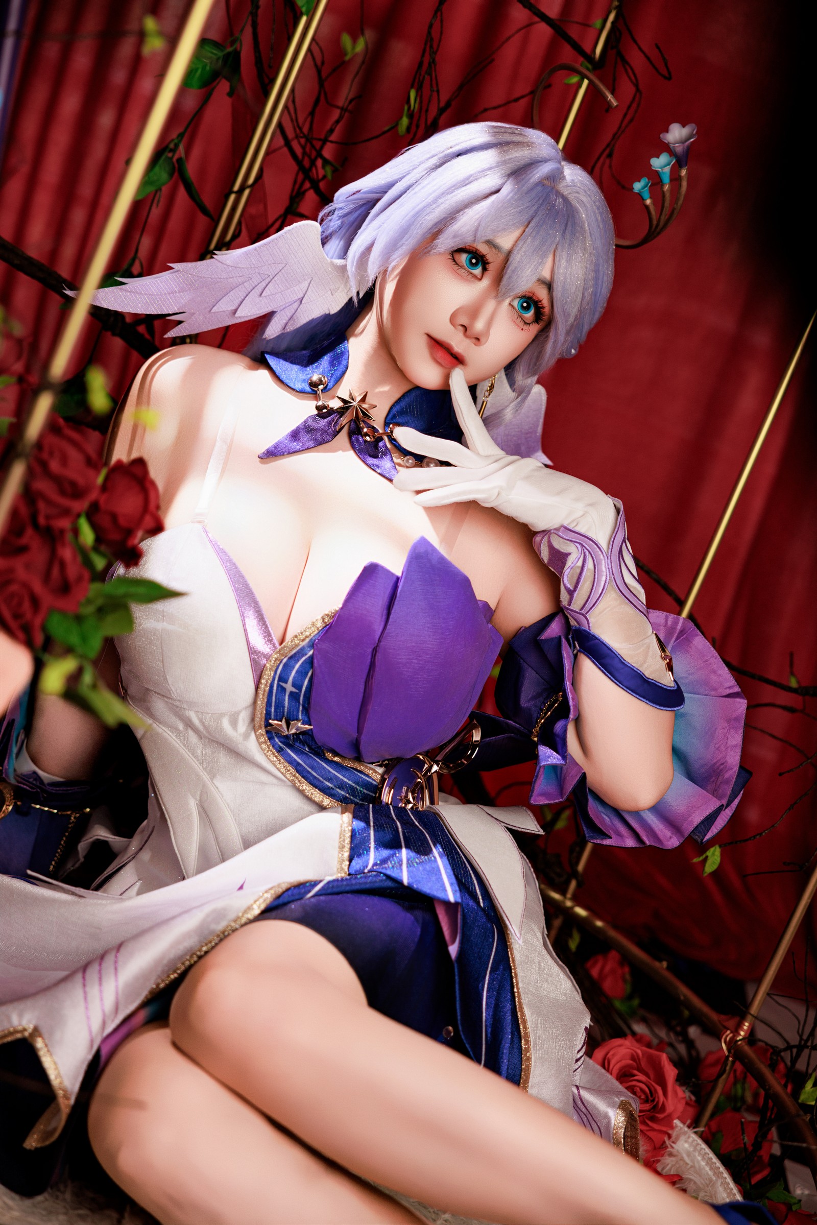 阿雪雪写真崩坏星穹铁道·知更鸟Cosplay图集（90P+1V / 1.04G）高清写真插图2