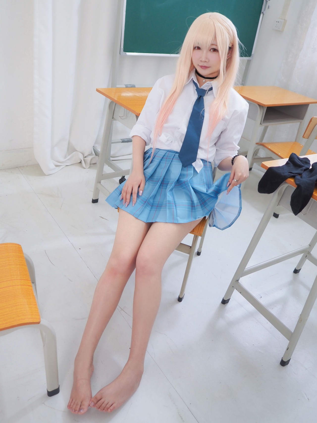 铭铭kizami《 JK水手服》作品写真，元气少女日常插图7