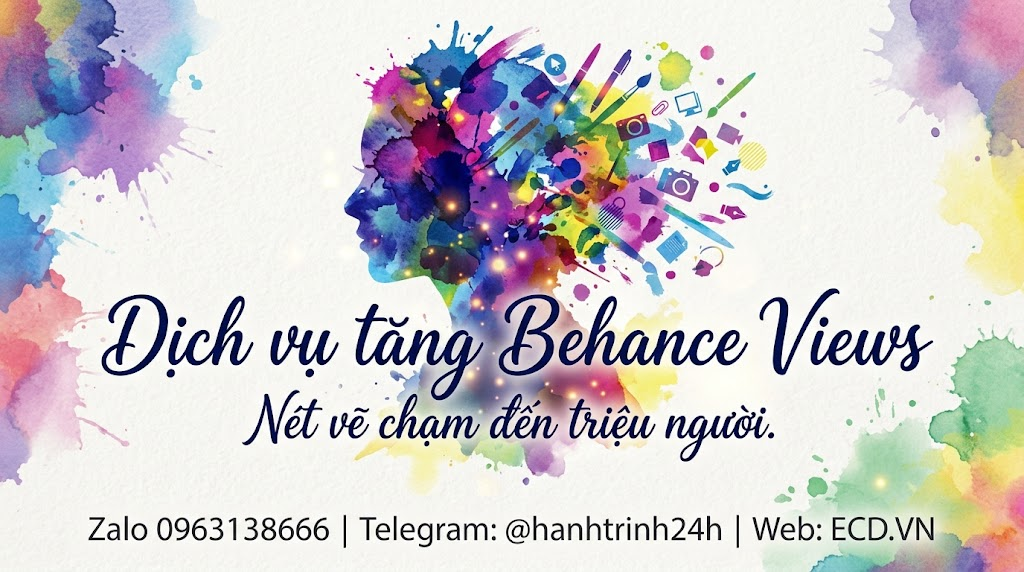 dịch vụ tăng behance views an toàn behance freelancer