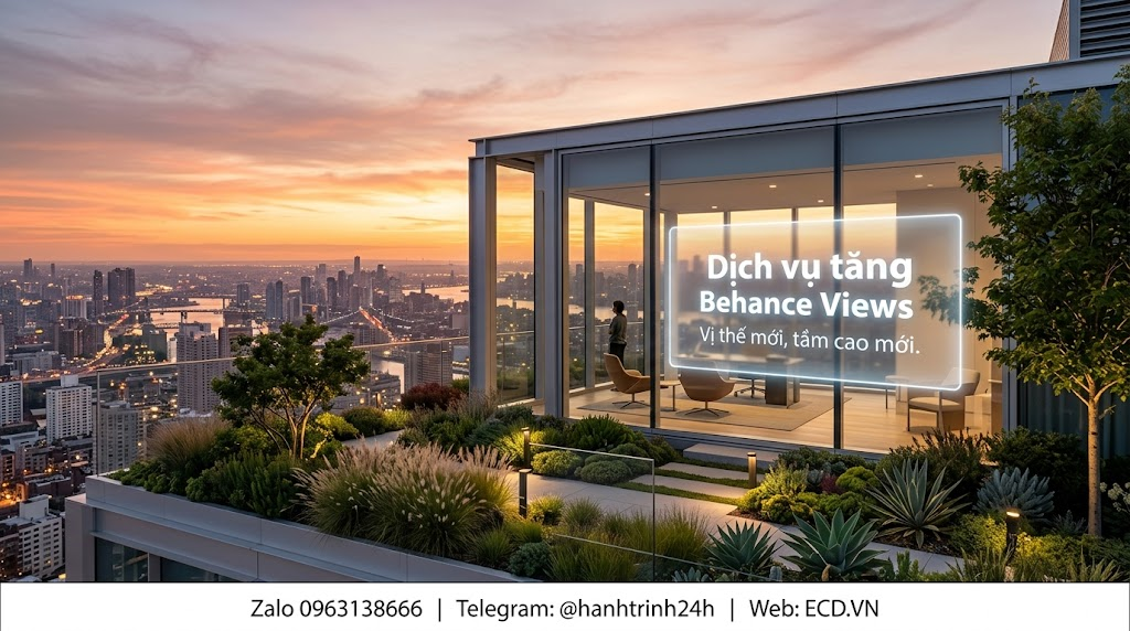 dịch vụ tăng behance views chất lượng tăng engagement