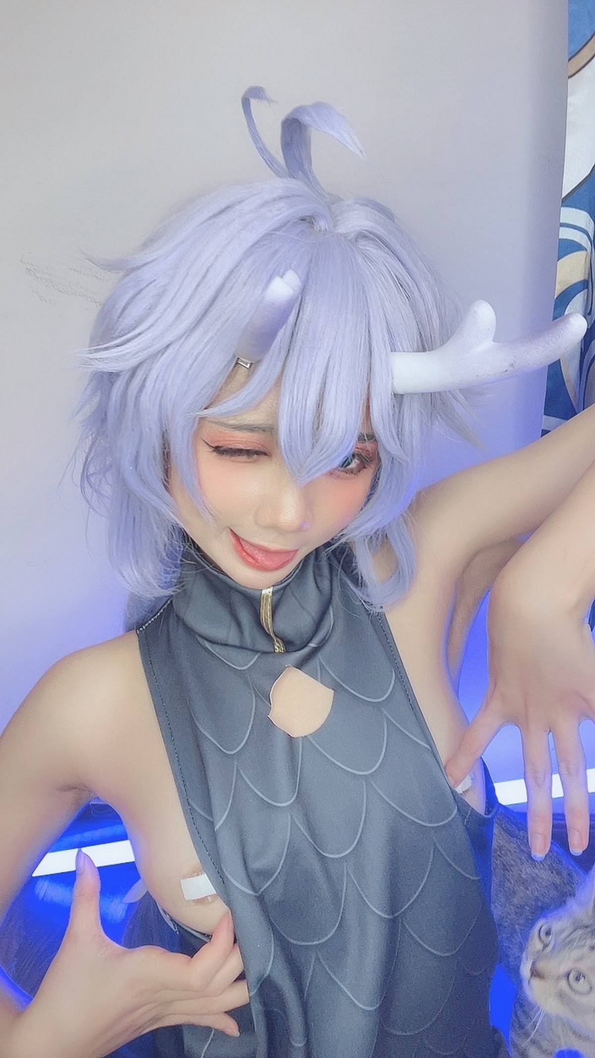 PoppaChan Bailu Cosplay Deluxe (Honkai Star Rail) – 155 Photos 12 Videos 459MB插图5