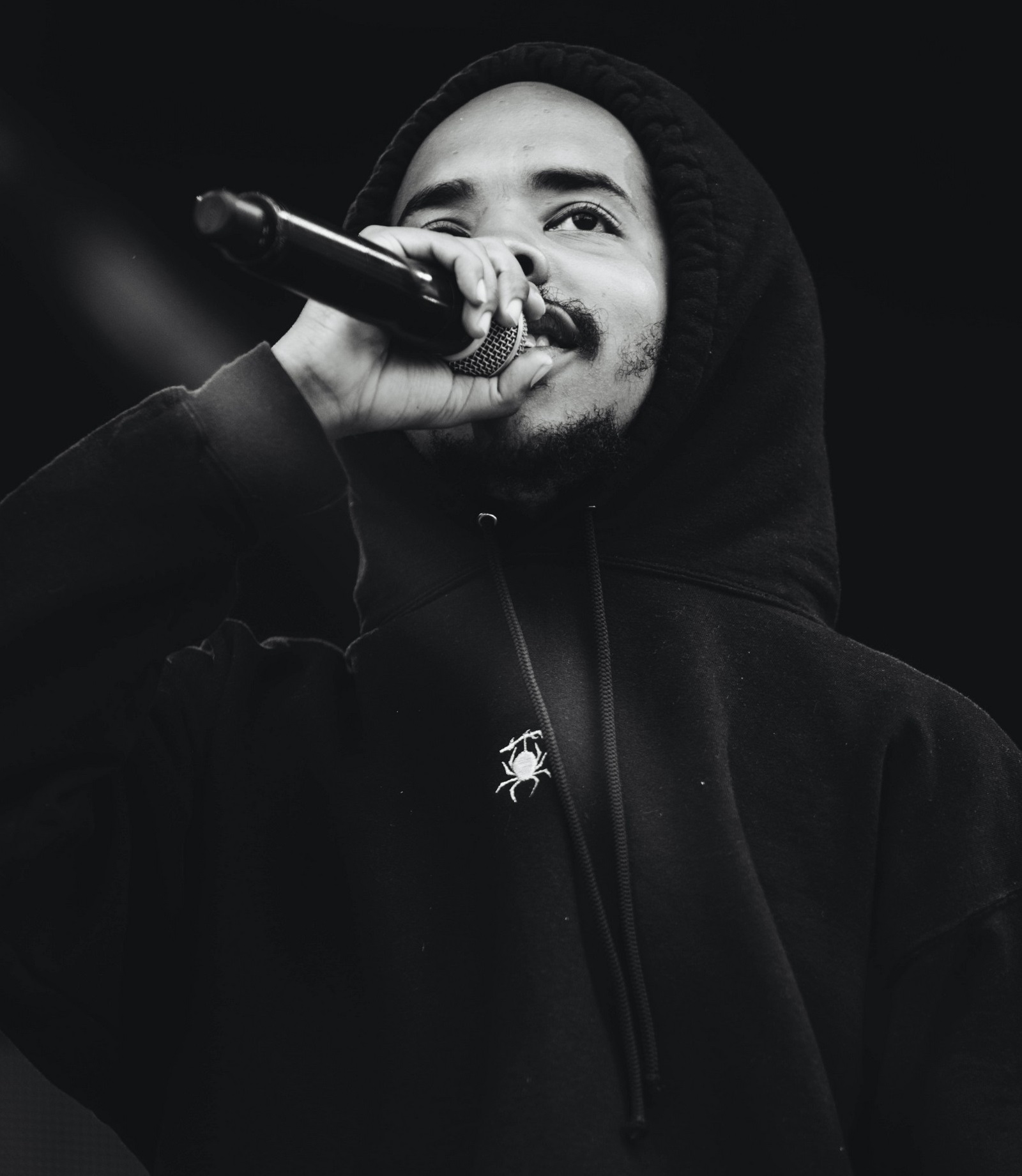 American rapper Earl Sweatshirt performing at PNE Amphitheatre in Vancouver, BC on June 19th 2019