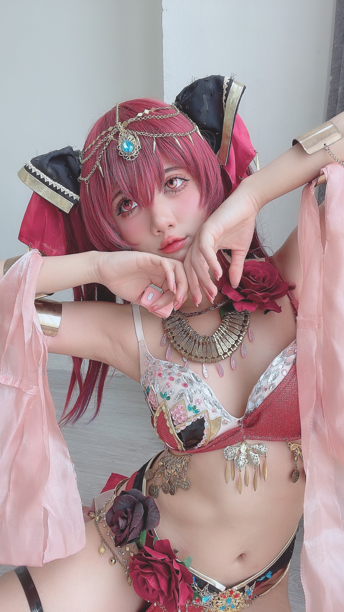 PoppaChan Houshou Marine Dance Version – 109 Photos 9 Videos 1.12GB插图9