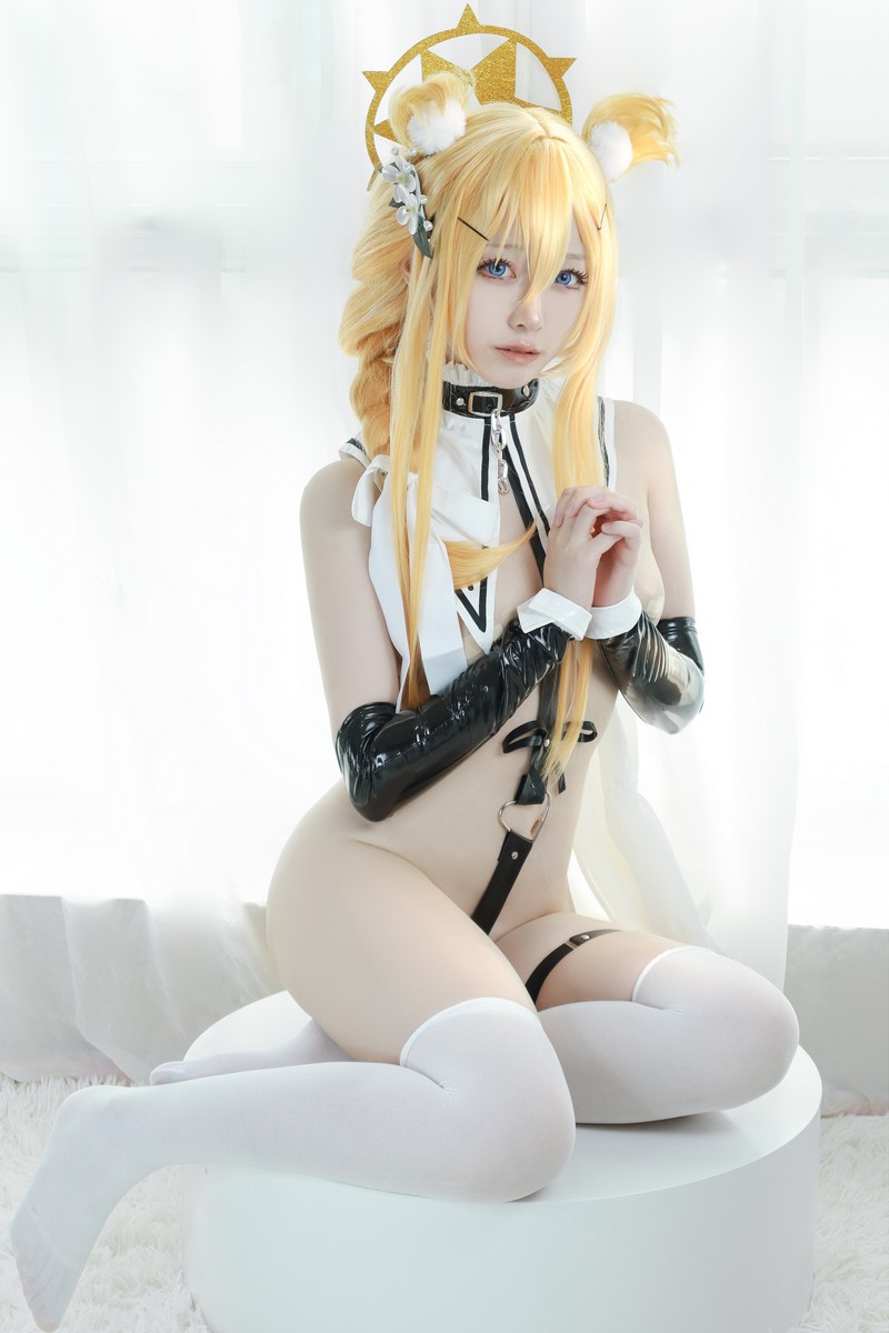 Asagiriai（愛ちゃん）碧蓝档案 Iochi Mari Cosplay写真图集 36P 高清美图 (335M)插图5