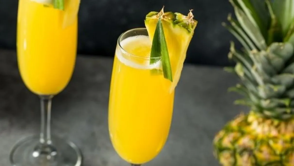 El toque tropical que necesitas: Mimosa de piña