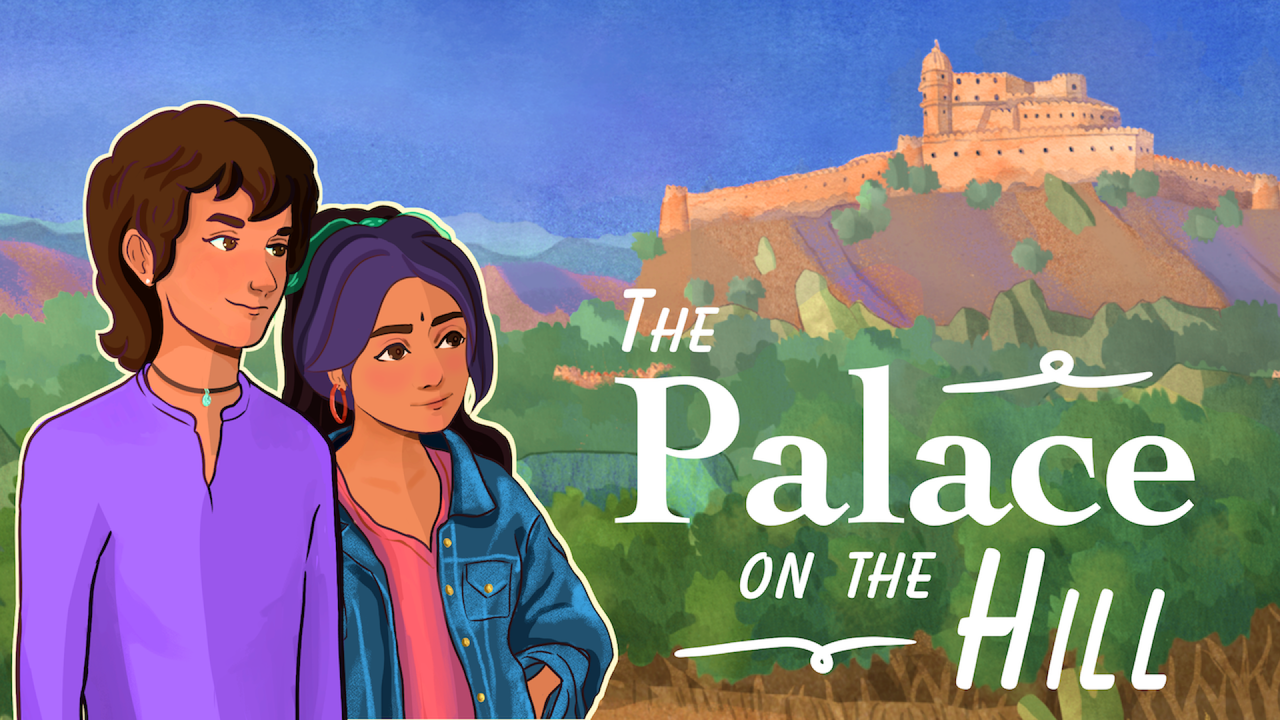 The Palace on the Hill title screen.