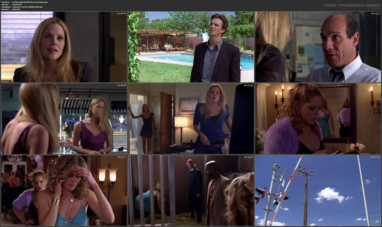 In Plain Sight S01E03 Never the Bride.mkv