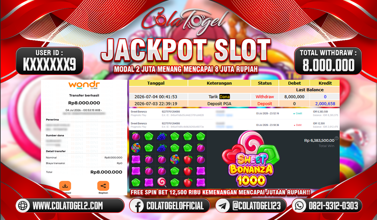 JACKPOT SLOT GACOR!!