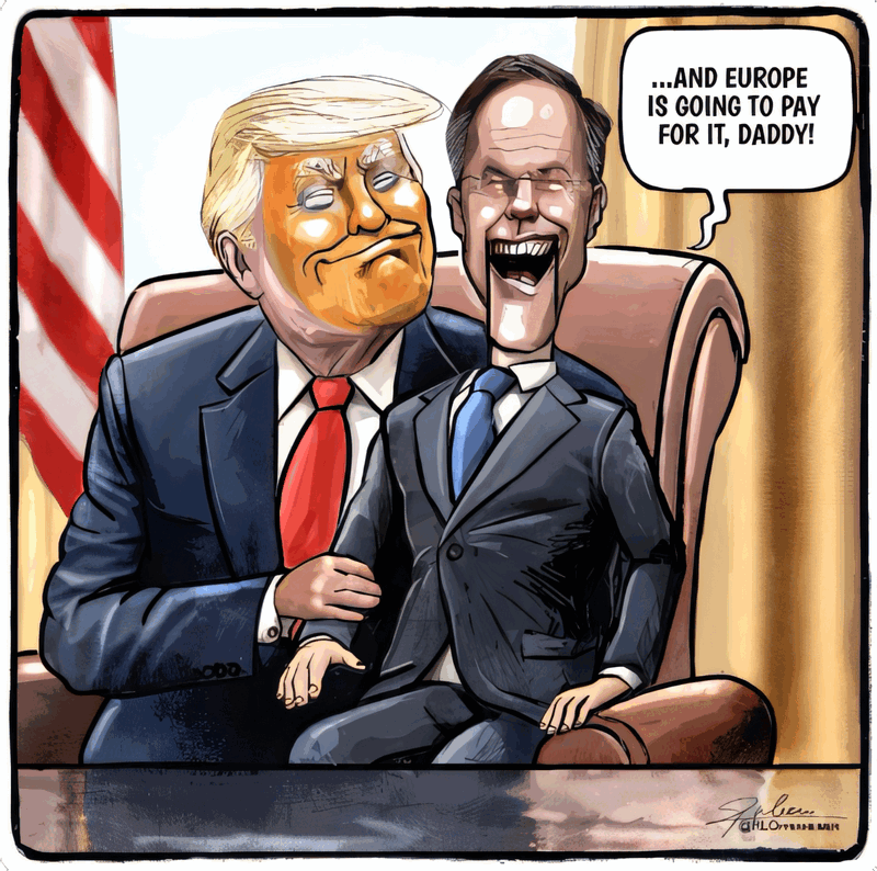 and Europe is going to pay for it daddy