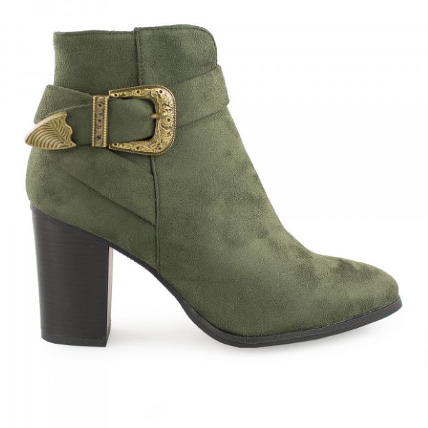 Metro obuća elegantne gležnjače zelene