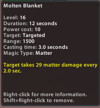 Molten Blanket