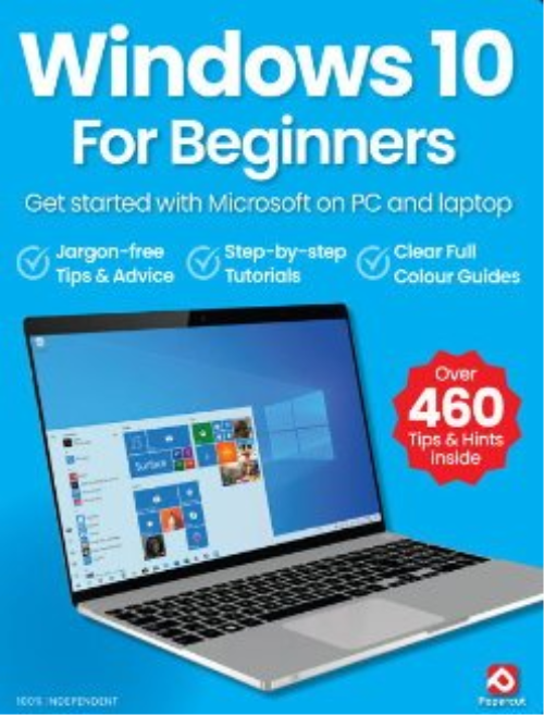 Windows 10 For Beginners - 18th Edition, 2024