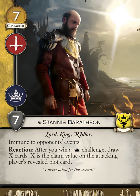 Stannis Baratheon print