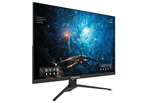 Amazon: Sceptre Monitor LED para Juegos FHD 1080p IPS de 27 Pulgadas de hasta 144 Hz 1 ms 
