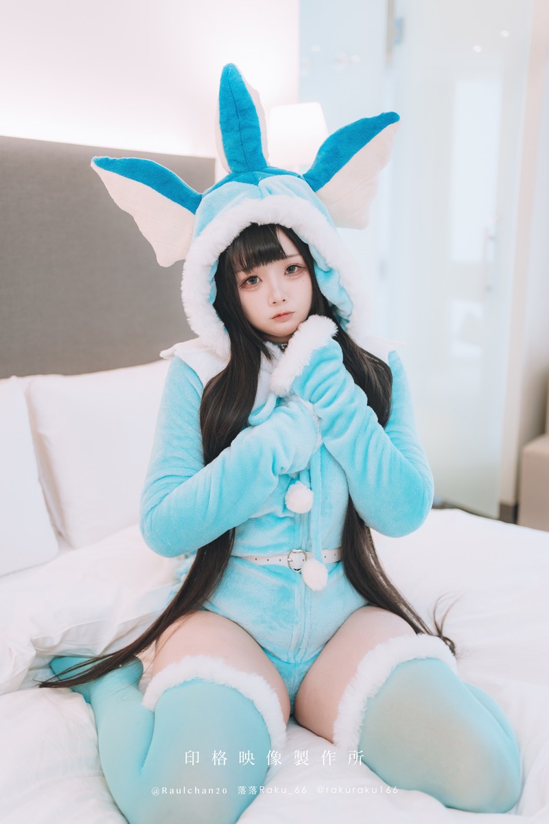 落落Raku 水伊布 Cosplay 写真图集 56P插图8