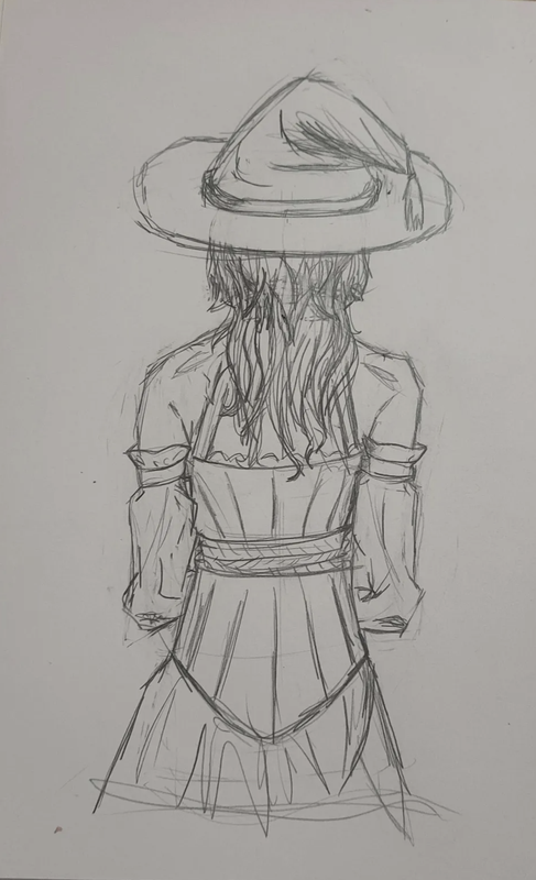 Image by CocoBeans, Eloise looking in front of Herself