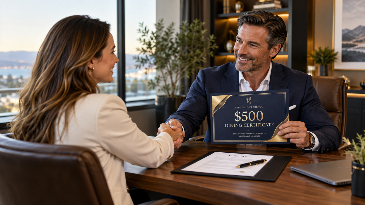 A 500 Dining Certificate Deal